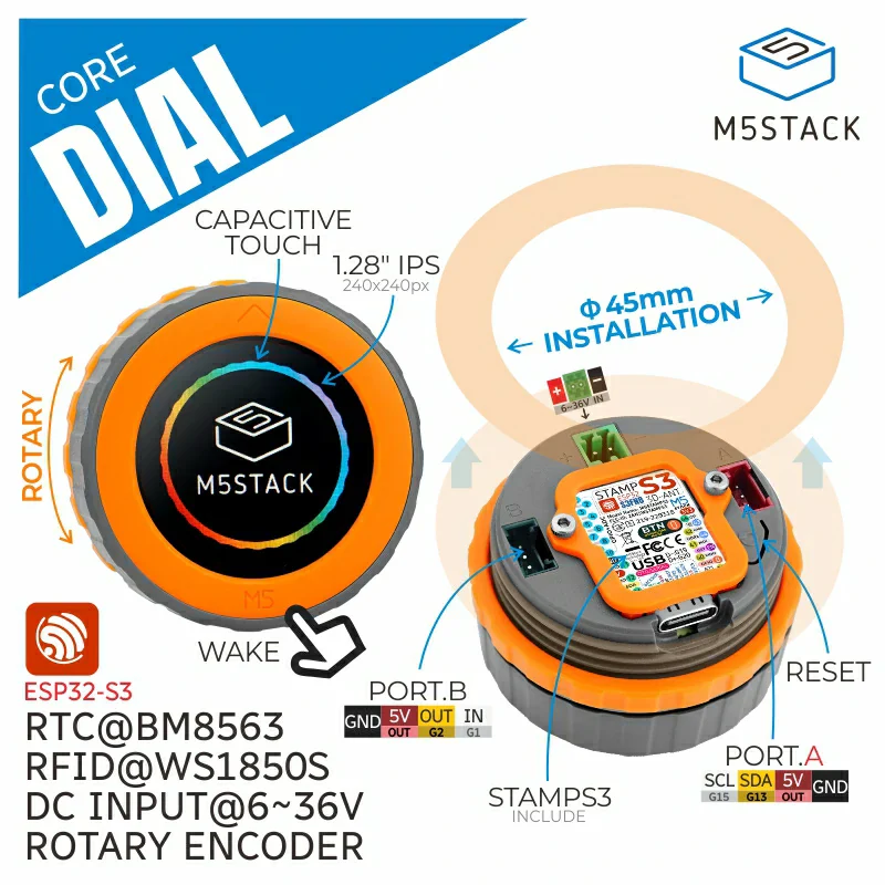 M5Stack Dial M5Stack Dial